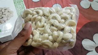 Buy Cashew from Amazon - Kaju unboxing