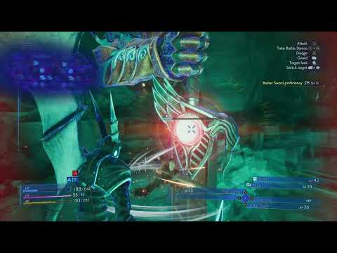 Crisis Core Reunion FFVII PC Chapter 10 LVL 6 Genesis Avatar Final Boss Hard 2:07