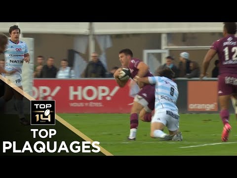 TOP Plaquages de la J8 – TOP 14 – Saison 2017-2018