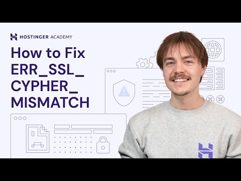 Bypass Err Ssl Version Or Cipher Mismatch