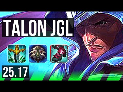TALON vs VOLIBEAR (JGL) | 7 solo kills, 19/5/9, Dominating | EUW Diamond | 25.17