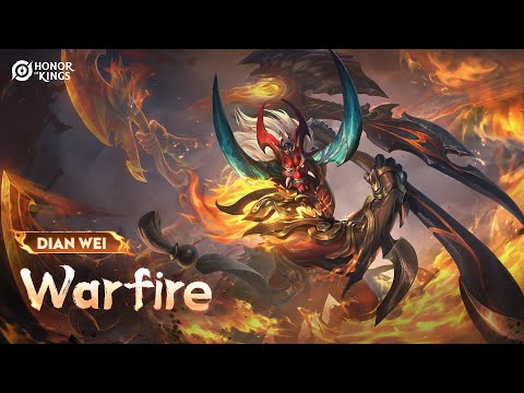 Warfire Dian Wei | Skin Showcase | Honor of Kings