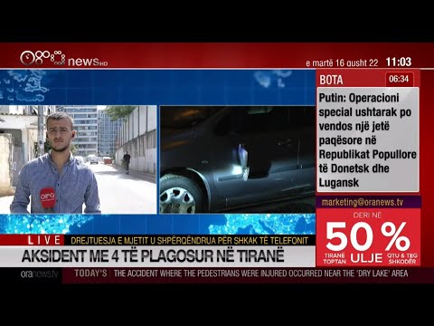 Edicioni informativ - 16 Gusht 2022 - Ora 11:00 - Ora News