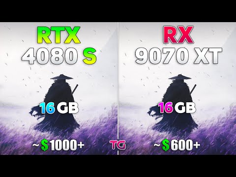 RX 9070 XT vs RTX 4080 SUPER - Test in 10 Games | 1440p