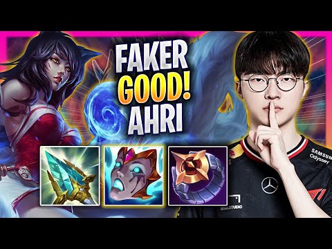 FAKER IS SO GOOD WITH AHRI! - T1 Faker Plays Ahri MID vs Diana! | Season 2025