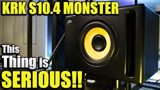 Video thumbnail for YOU NEED THIS SUB! | NEW KRK S10.4 SUBWOOFER REVIEW by Jacob Dark