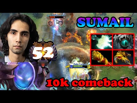 SUMAIL ARC WARDEN INSANE PHYSICAL DAMAGE VS SAKSA DAWN BREAKER INCREDIBLE 10K COMEBACK | DOTA2ORBS