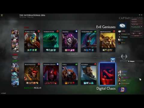 finals day Evil Geniuses  Vs Digital Chaos