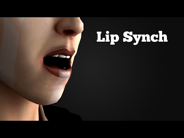 Maya Lip Sync Tutorial