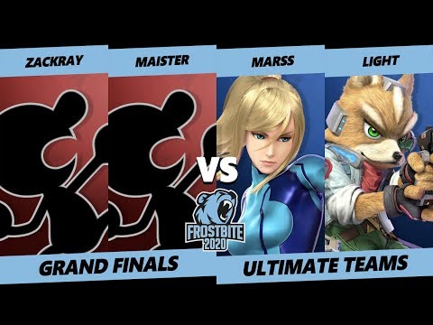 Frostbite 2020 SSBU Grand Finals - Zackray & Maister Vs. Marss & Light - Smash Ultimate Teams