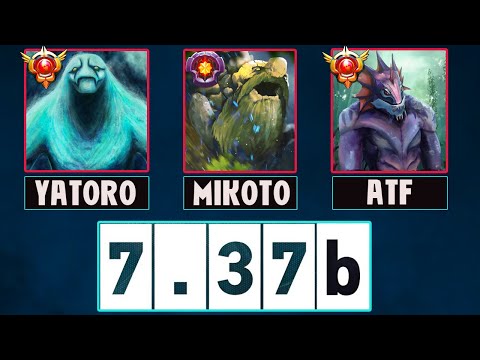 When Yatoro, ATF and Mikoto play together in 7.37B  PATCH