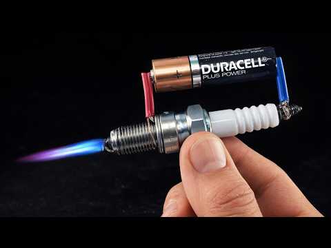 Even Experienced Welders Were Surprised! Use a Spark Plug — See the Welding Result