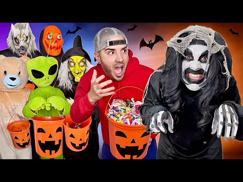 Spooky Halloween Monster candy heist 🍭👻🎃