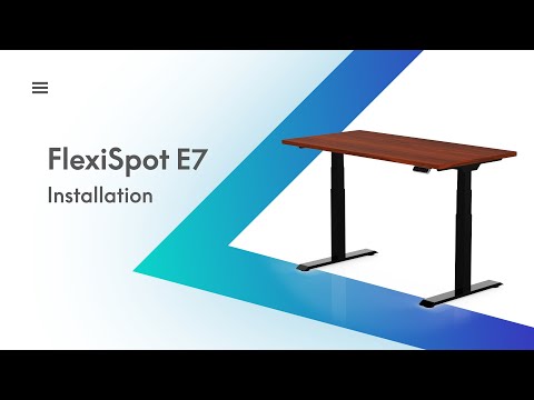 Купити стіл FlexiSpot E7B Black з електричним регулюванням висоти