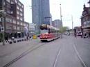 HTM-tram (lijn 17 Wateringen) ter hoogte van Den Haag HS