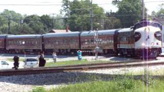 preview picture of video 'NS Buisness Train comes to Bellevue, OH'