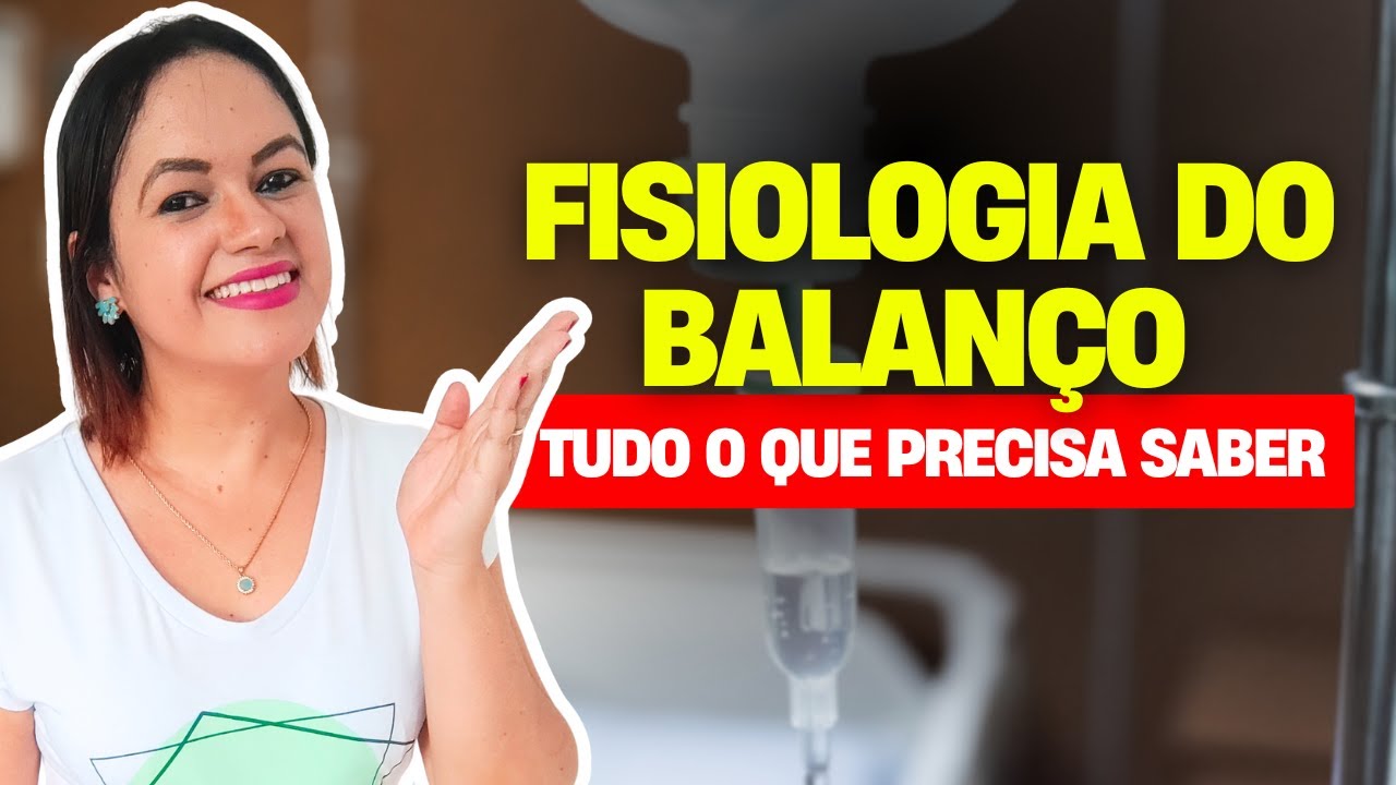 BALANÇO HÍDRICO (Procedimentos de Enfermagem) - Aula 1