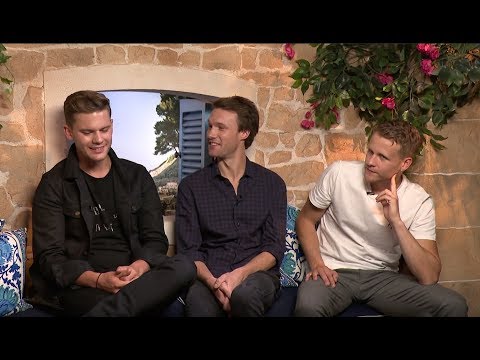 Meet The Young (Hunky) Dads In MAMMA MIA Sequel | Jeremy Irvine, Hugh Skinner & Josh Dylan