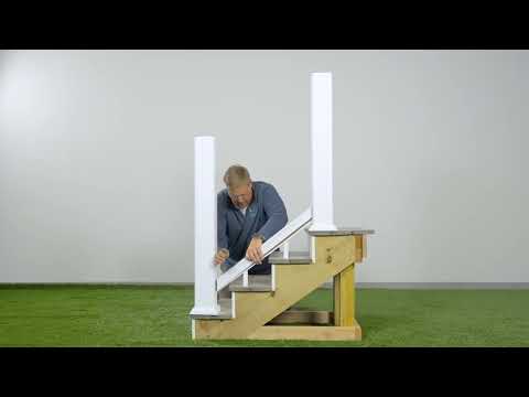 How to Install RDI Transform Composite Railing – Stair