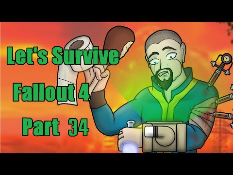 LET"S SURVIVE - (SURVIVAL MODE) - FALLOUT 4 - Part 34