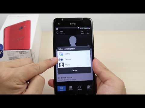 How to Add a Photo to a Contact on HTC Butterfly / Droid DNA