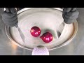 Onion Ice Cream Rolls How To Make Red Onions To Fried Ice Cream Fast ASMR Crushing Chopping 먹방