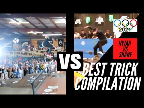 SHANE O'NEILL VS NYJAH HUSTON BEST TRICK BATTLE COMPILATION