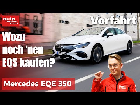 Mercedes EQE: Wozu noch 'nen EQS kaufen? - Vorfahrt/Fahrbericht | auto motor und sport