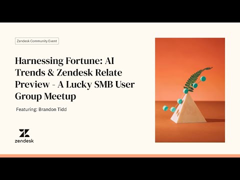 AI Trends and Zendesk Relate Preview