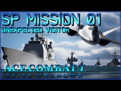 [AC7] SP Mission 01: Unexpected Visitor - Trigger Subtitles! Ace Difficulty! S Rank! Gift Card!