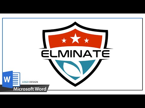 Microsoft Word Logo Design Tutorial How to make logo design in MS Word