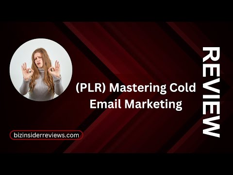 PLR Mastering Cold Email Marketing Review