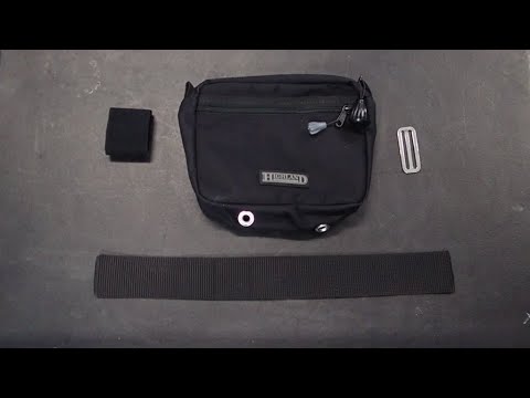 #135 - Securing Your Utility Pouch On Your Harness Waistbelt For Scuba Diving