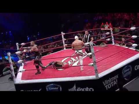 Héroes Inmortales X   Lucha Three Way Dance