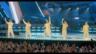 Backstreet Boys perform As Long As You Love Me at The Las Vegas Sphere 20 July (Sun) 2025