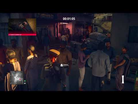 HITMAN 2 Featured Contract "Long way with thug"(2.03)-no electrocution phone,accident only