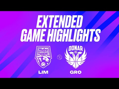 Hubo Limburg United vs. Donar Groningen Extended Game Highlights