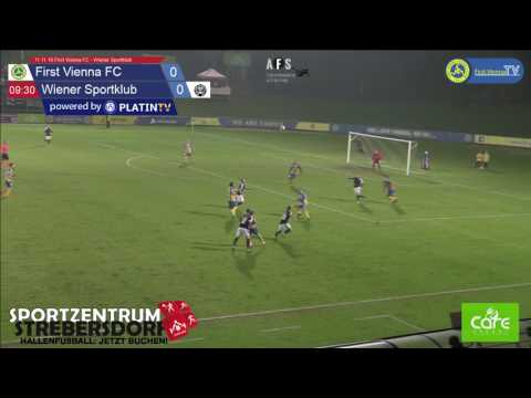 11.11.16 First Vienna FC - Wiener Sportklub - Highlight  (1. Halbzeit / 09:37) am 11.11.2016 19:27