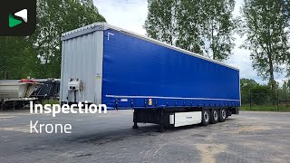 Полуприцеп штора Krone SD Lift Axle Palletkist Anti Vandalism Sliding Roof | Изображение 4 - Autoline