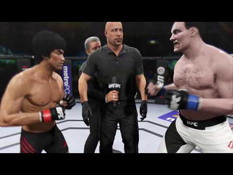 Bruce Lee vs. Dr Deadly - EA Sports UFC 2 - Crazy UFC 👊🤪