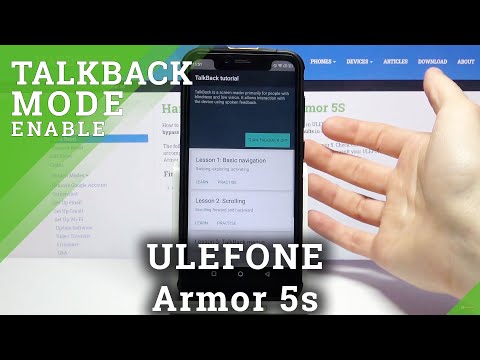 How to Enable Talkback Mode in ULEFONE Armor 5s – Turn On Screen Reader