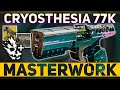 Cryosthesia 77k MASTERWORK Review (Stasis Sidearm) | Destiny 2 Season of the Splicer