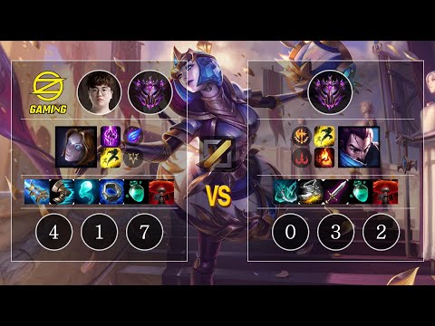 OZ Ian Orianna vs Yasuo Mid - KR Master Patch 10.11