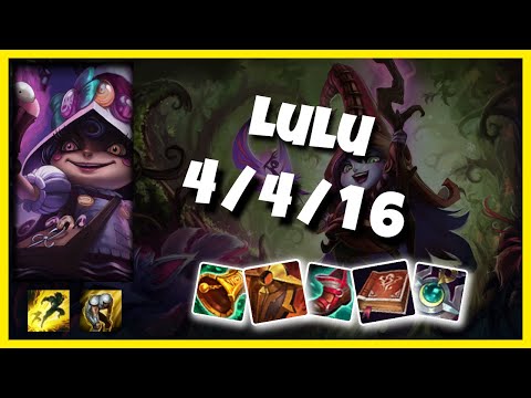 Lulu 11.3 Gameplay Challenger Replay S11 Support (4/4/16) - TURKISH