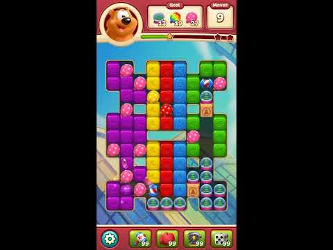 Toon Blast Level 7625 - NO BOOSTERS 🐻🐺🐱 | SKILLGAMING ✔️