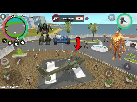 Stone Giant (Stone Man Landing Army Helicopter)Most Luxury House of Stone Town - Android Gameplay HD