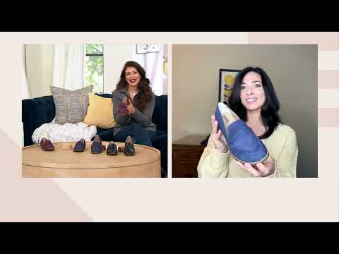 Earth Leather Slip-On Loafer Edie on QVC