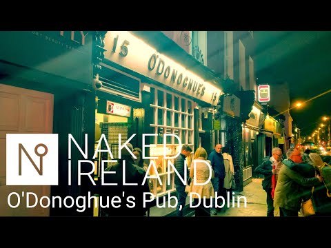 What's a REAL Irish pub like in the evening? Check out the madness at 'Donoghue's Pub, Dublin.