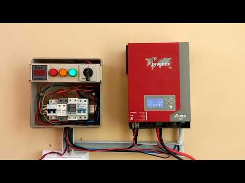 Inverex 1.2KW Solar Project for Basic Load
