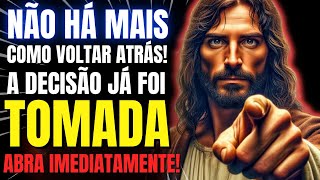 DEUS DIZ: FILHO QUERIDO, EIS A RESPOSTA QUE VOCÊ TEM ME PEDIDO TANTO! ABRA AGORA